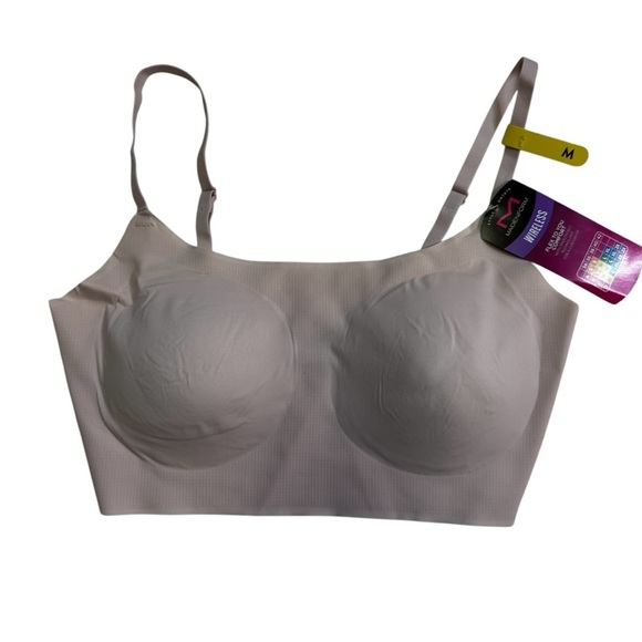 Maidenform Other - Maidenform Comfort Devotion Wireless Bra Sand Dune Beige Size Medium Seamless